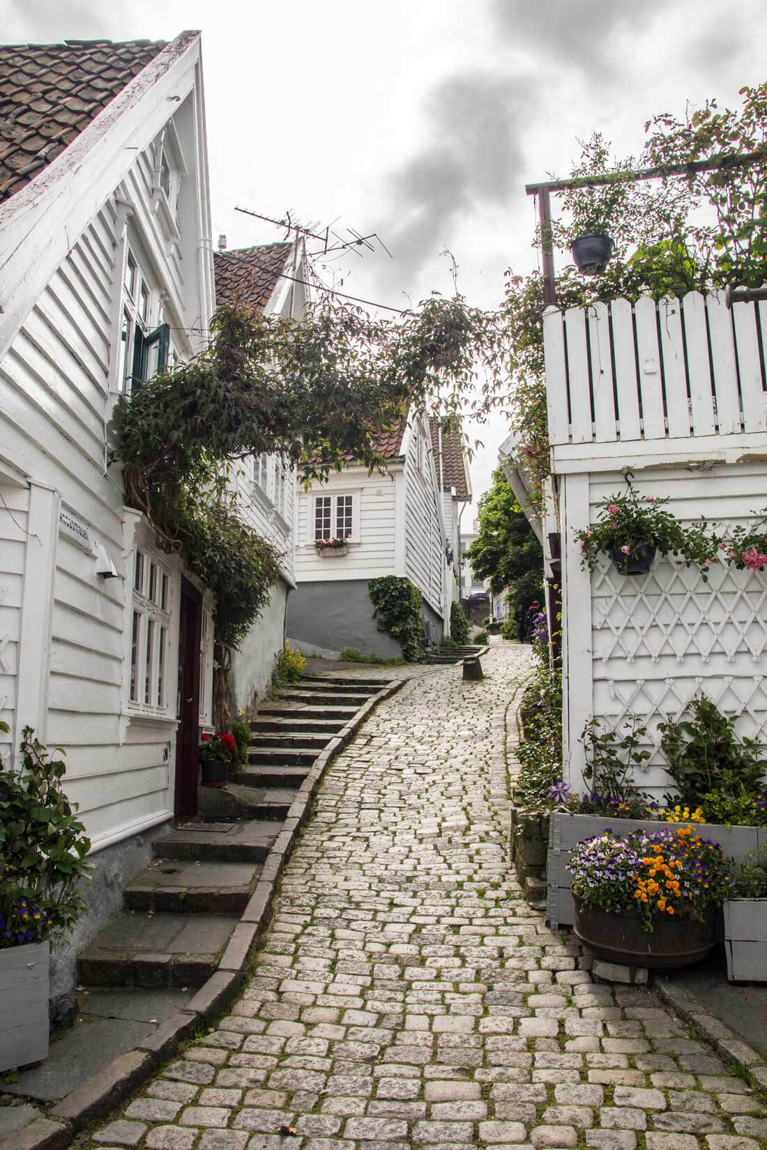 Gamle Stavanger, uliczka