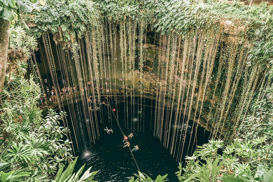 Cenotes na Jukatanie: cenote Ik-Kil