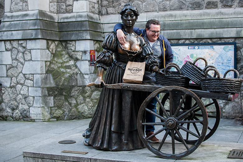 Dublin, pomnik Molly Malone